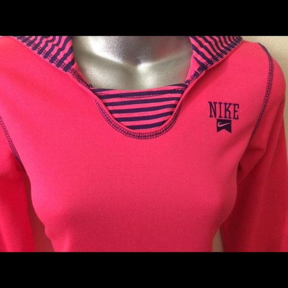 NIKE Dri-Fit Sporty-Chic Soft Fleece Sweater Dress - Picture 2 of 5